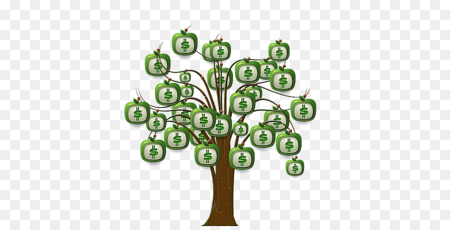 Arbre à Argent，Dollars PNG