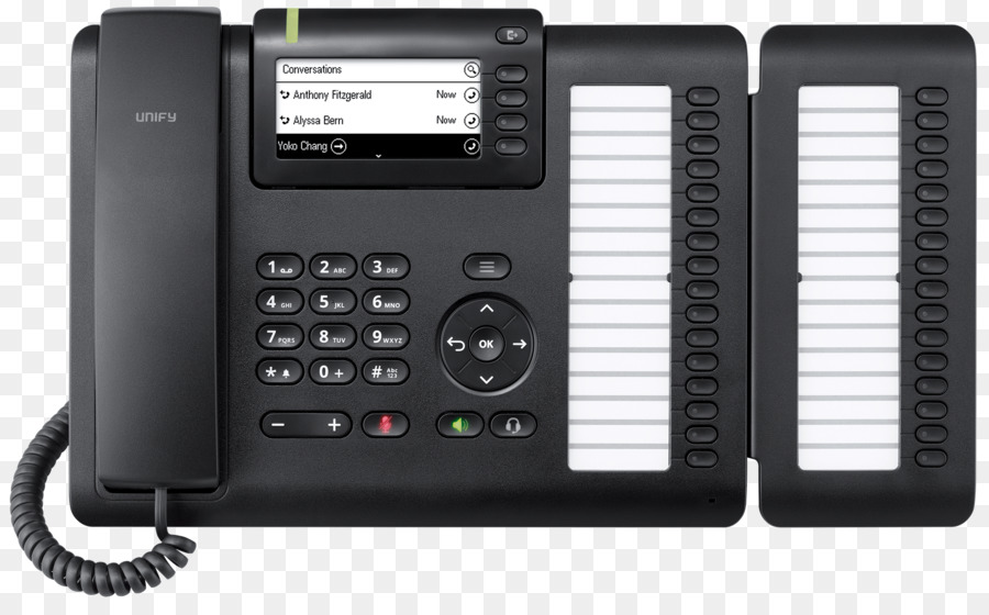 Openscape Desk Phone Cp400 Noir，D Unifier De Logiciels Et De Solutions Gmbh Co Kg PNG