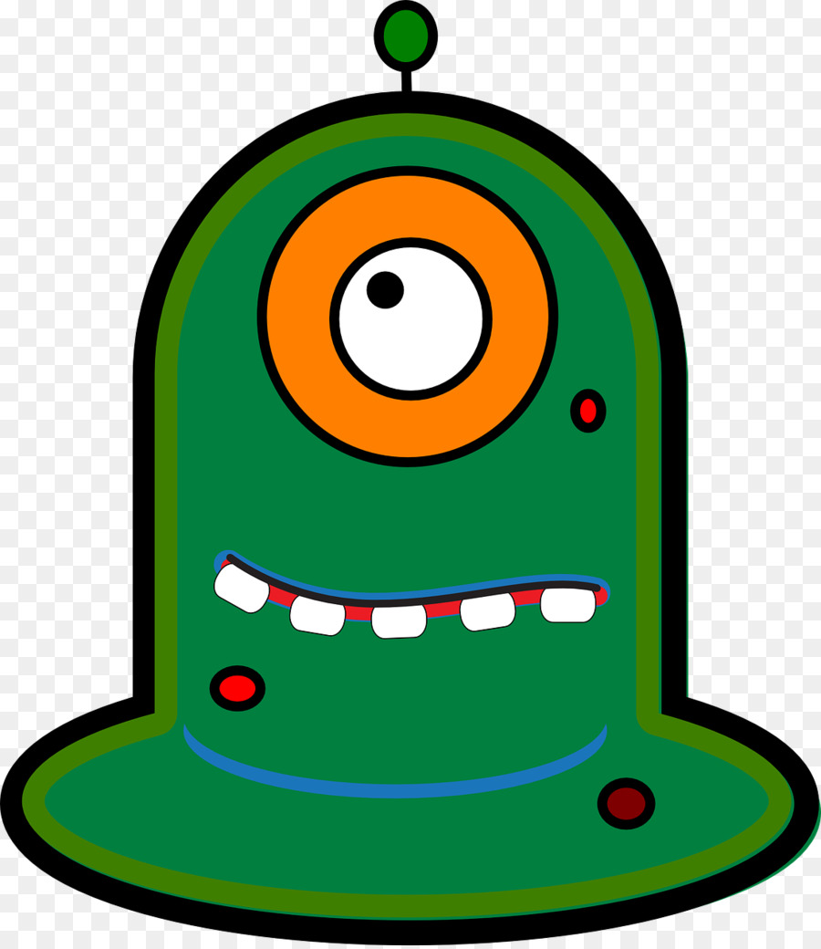 Extraterrestre Vert，Un Oeil PNG