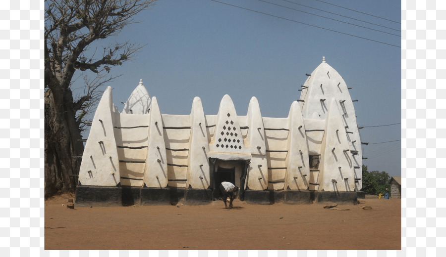 Larabanga Mosquée，La Mecque PNG