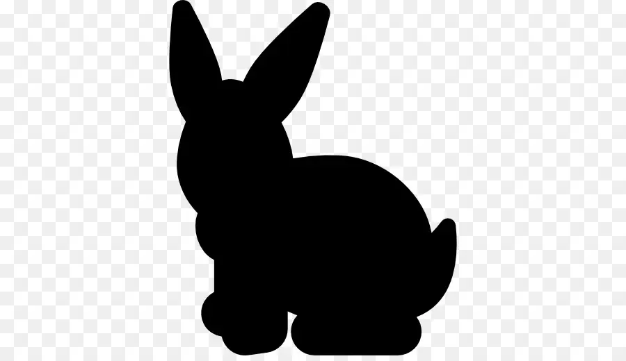 Lapin，Silhouette PNG