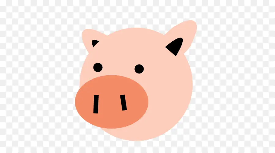 Visage De Cochon，Rose PNG