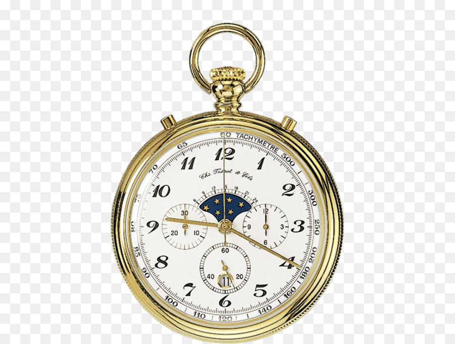 Montre De Poche，Or PNG