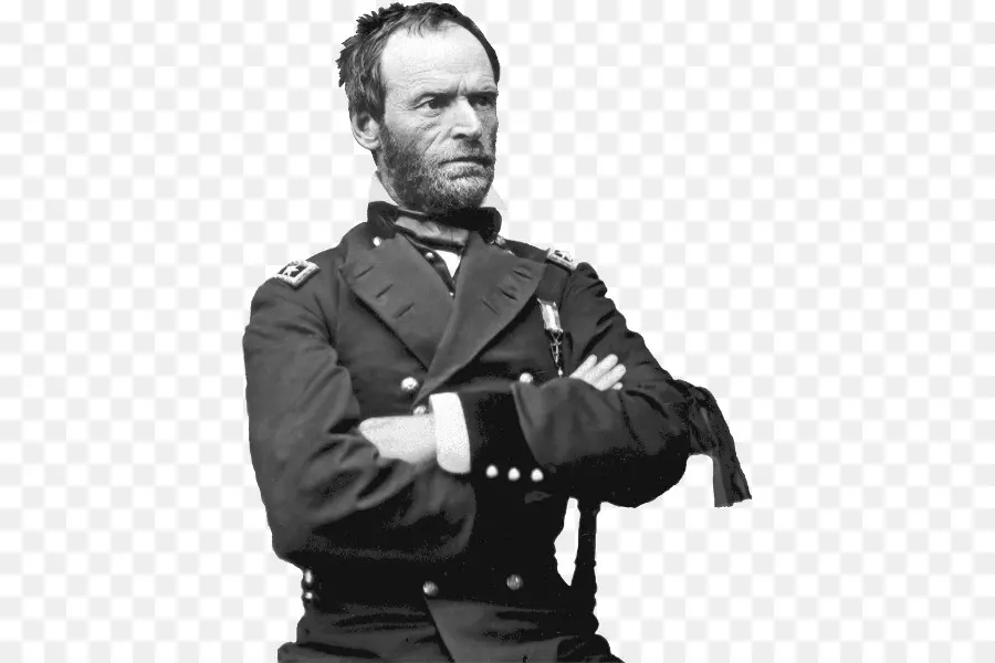 William Tecumseh Sherman，Sherman Mars à La Mer PNG