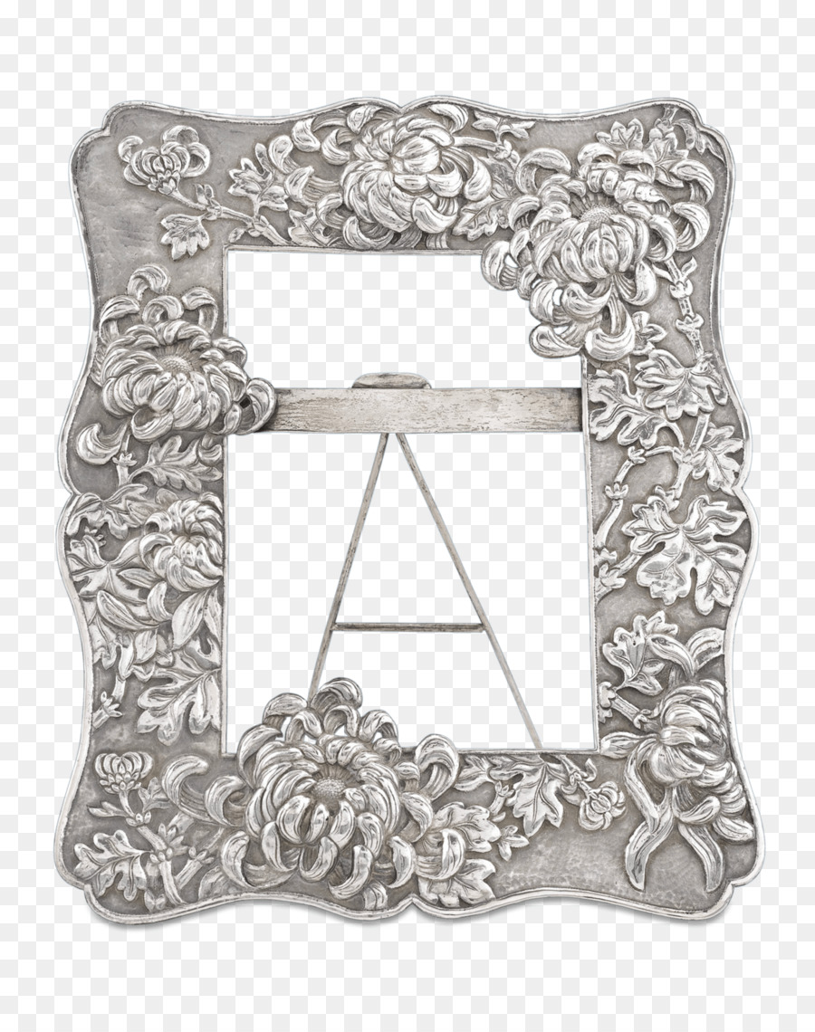 Cadre Décoratif，Argent PNG