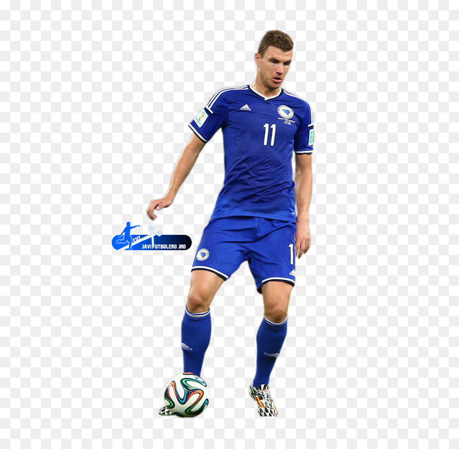 Footballeur，Bleu PNG