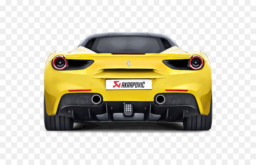 Ferrari 458，Système D échappement PNG