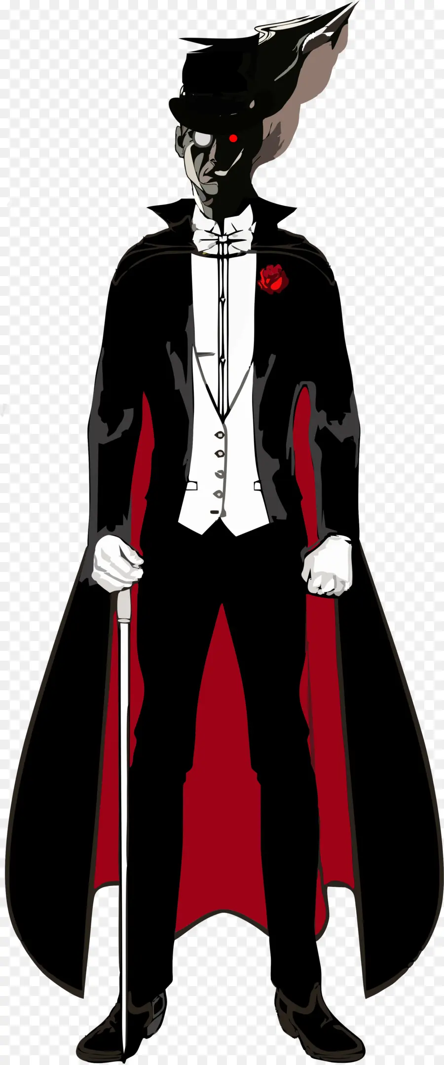 Caractère De Vampire，Costume PNG