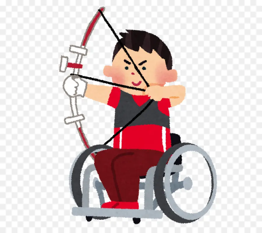 Archer En Fauteuil Roulant，Tir à L'arc PNG