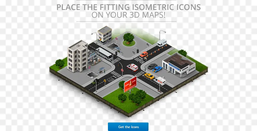 Projection Isométrique，Le Graphisme 3d Sur Ordinateur PNG