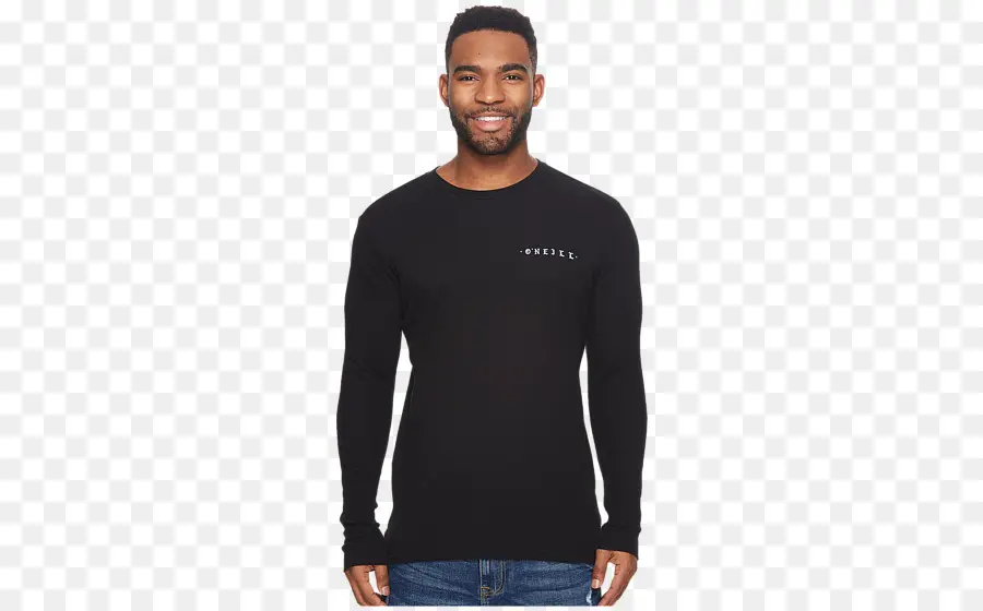 Homme En Chemise Noire，Vêtements PNG