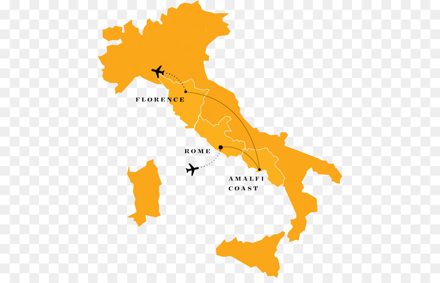 Les Régions De L Italie，Carte PNG