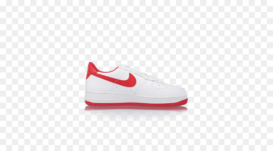 Baskets Blanches Et Rouges，Chaussure PNG