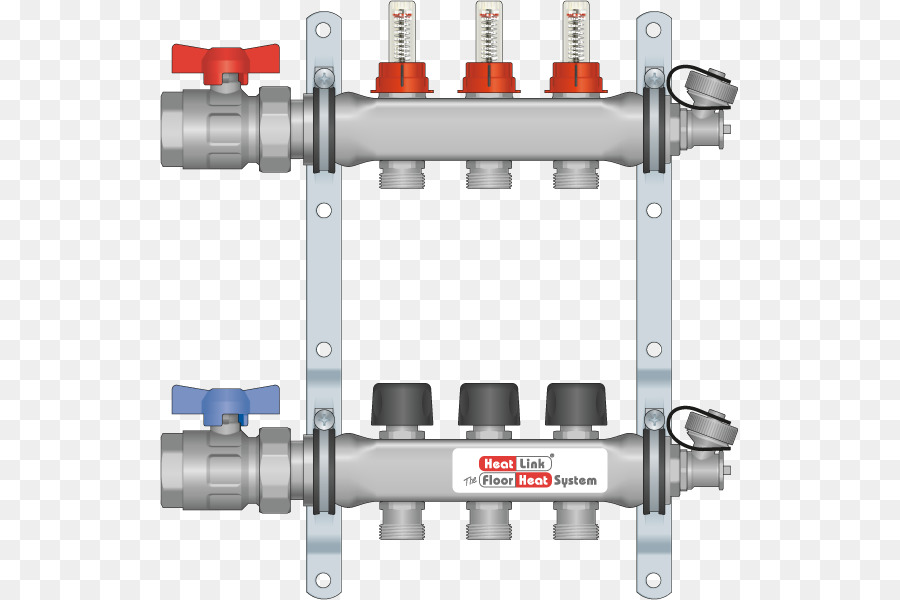 Système De Chauffage Au Sol，Tuyaux PNG