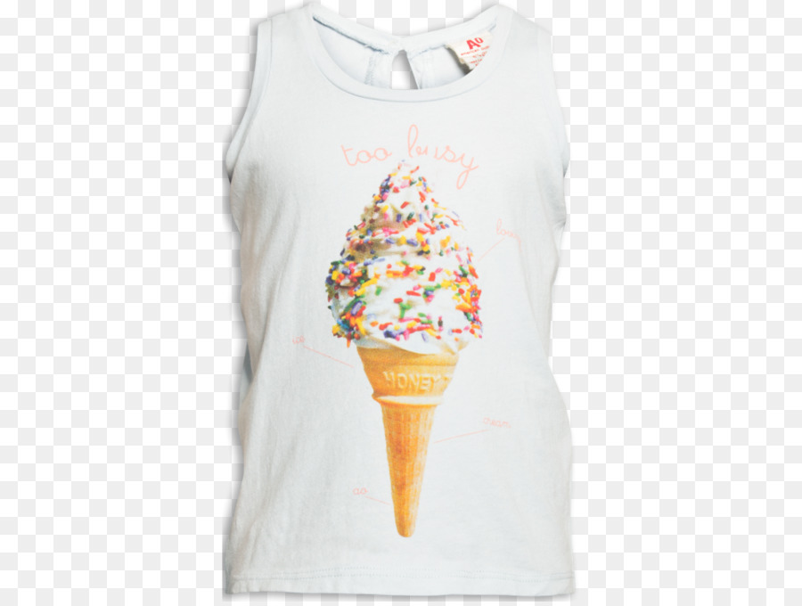 Tshirt，Cornets De Crème Glacée PNG