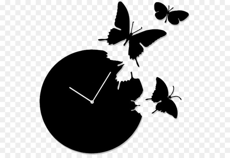 Papillon，Horloge PNG