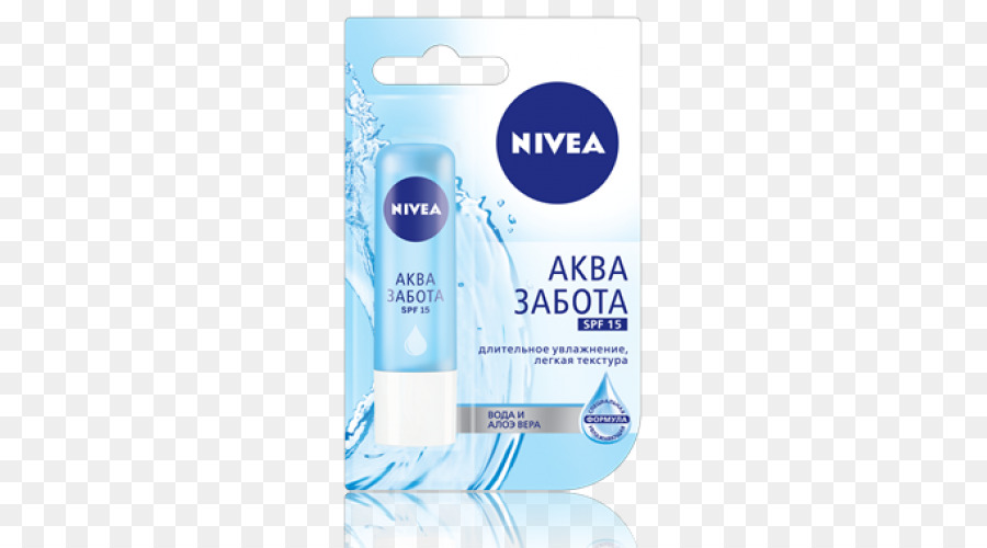 Baume à Lèvres Nivea，Soins Aquatiques PNG