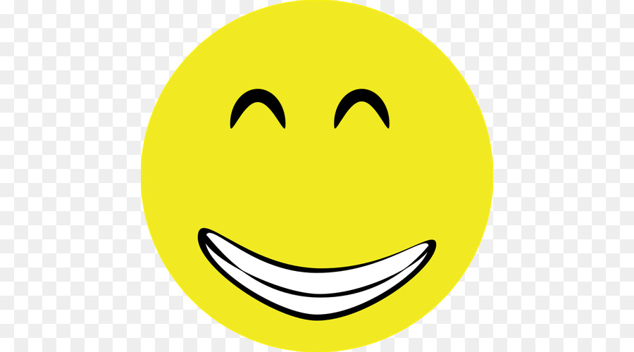 Visage Souriant Jaune，Émoji PNG