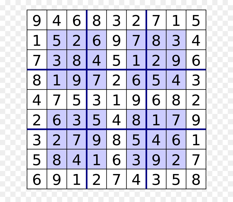 Casse Tête Sudoku，Nombres PNG