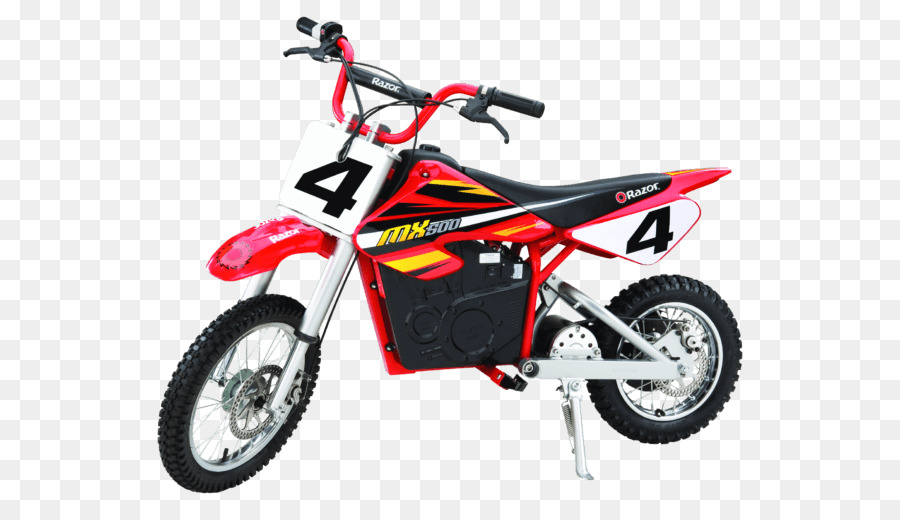 Moto Tout Terrain Rouge，Moto PNG