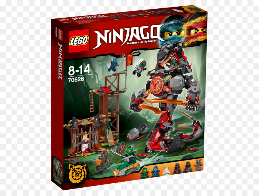 Lego 70626 Ninjago Aube De Fer Doom，Sensei Wu PNG