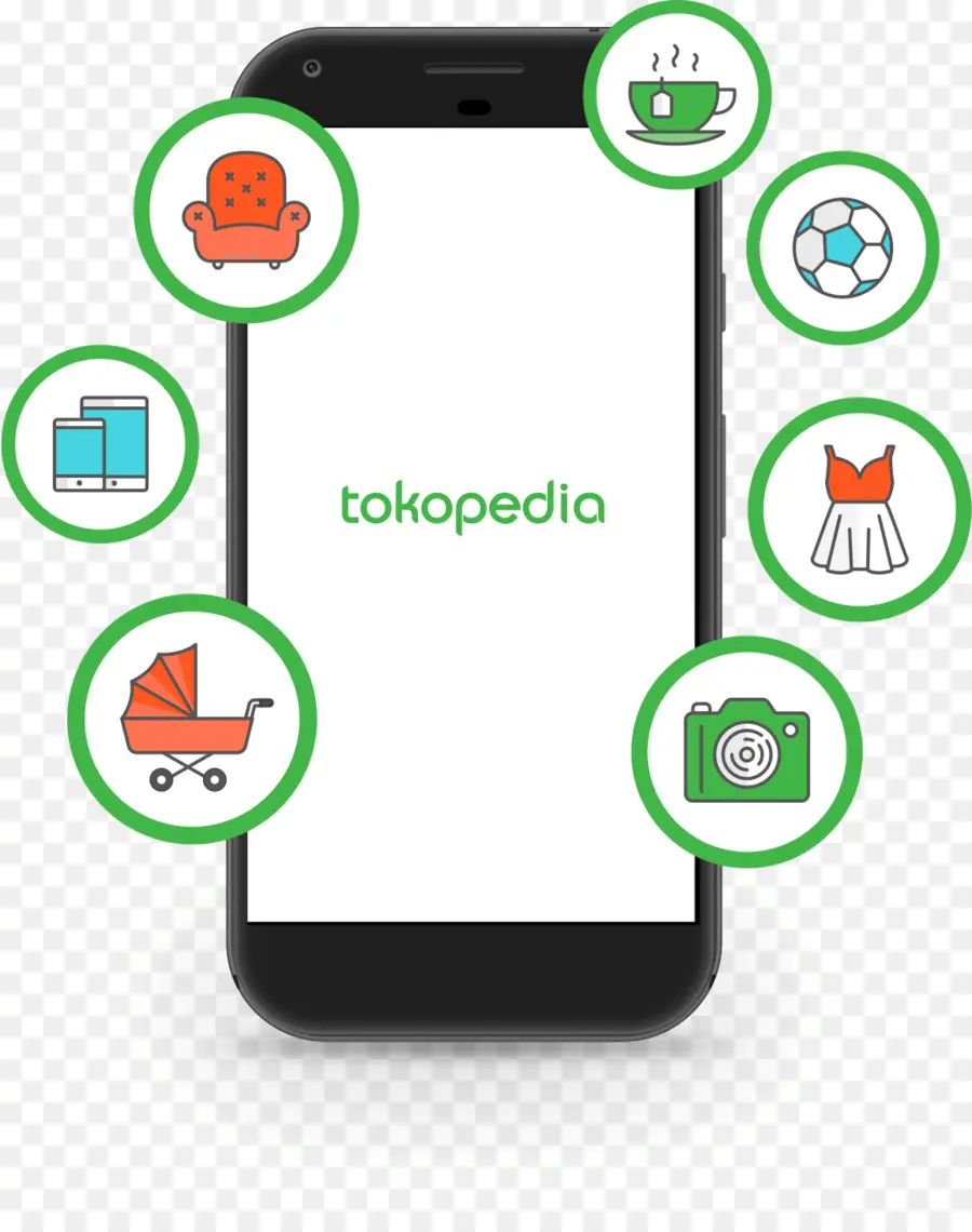 Application Tokopedia，Achats PNG