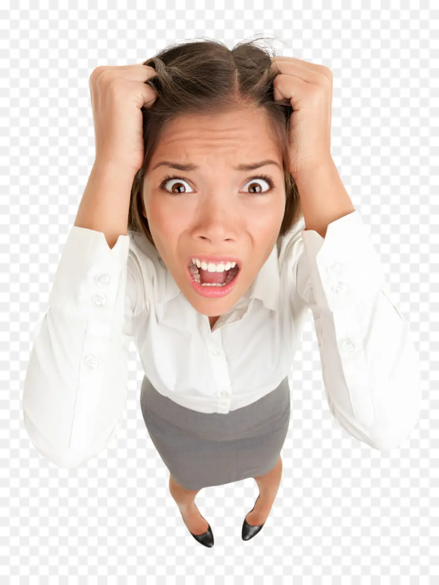 Femme Stressée，Stresser PNG