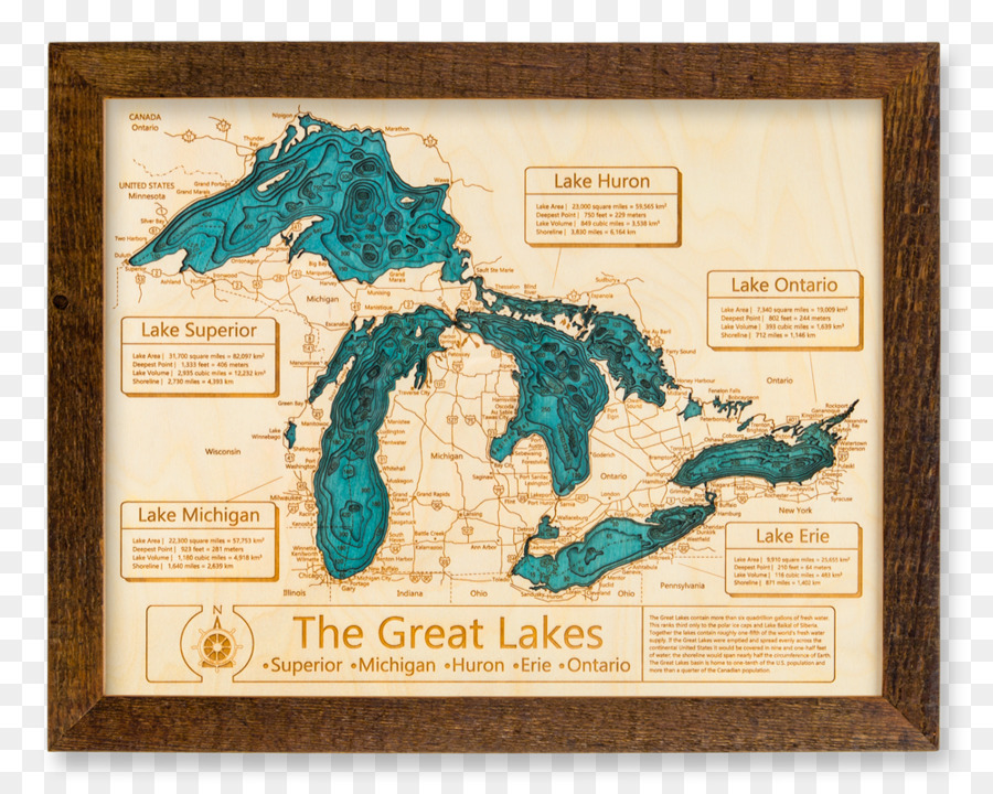 Le Lac Michigan，Detroit PNG