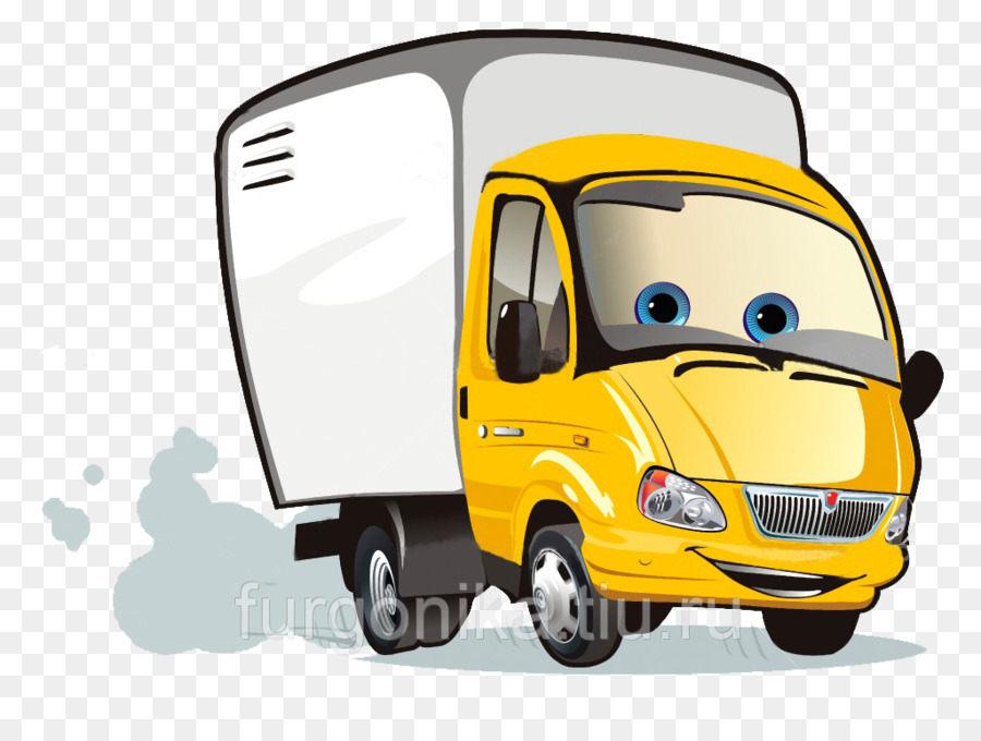 Camion Jaune，Dessin Animé PNG