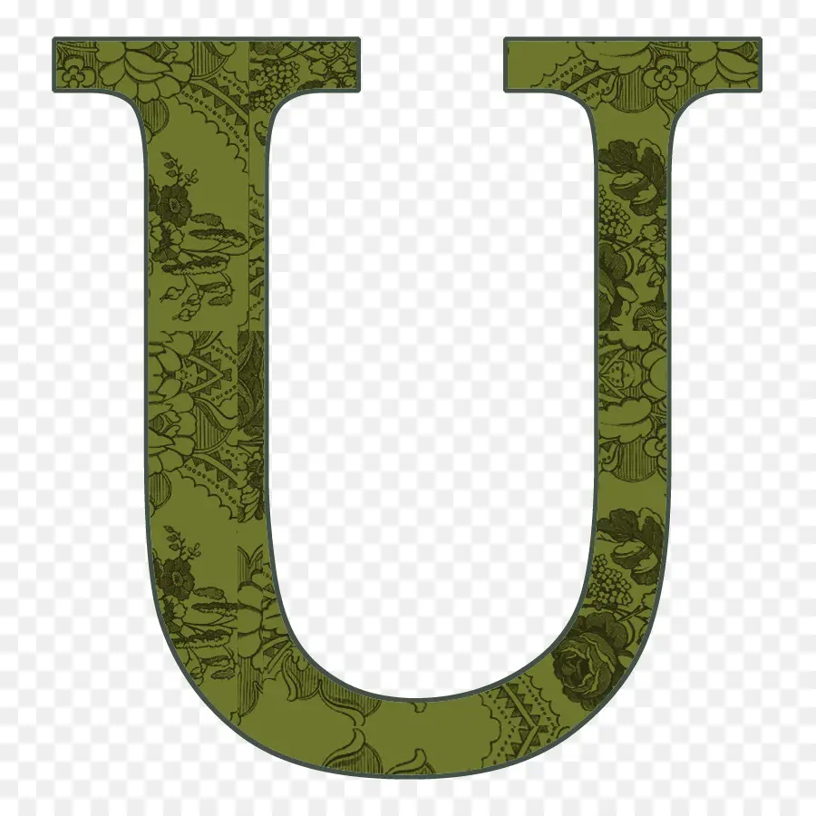 U Vert，Alphabet PNG