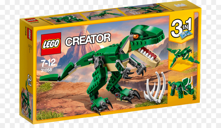 Lego 31058 Créateur Puissant Dinosaures，Tricératops PNG