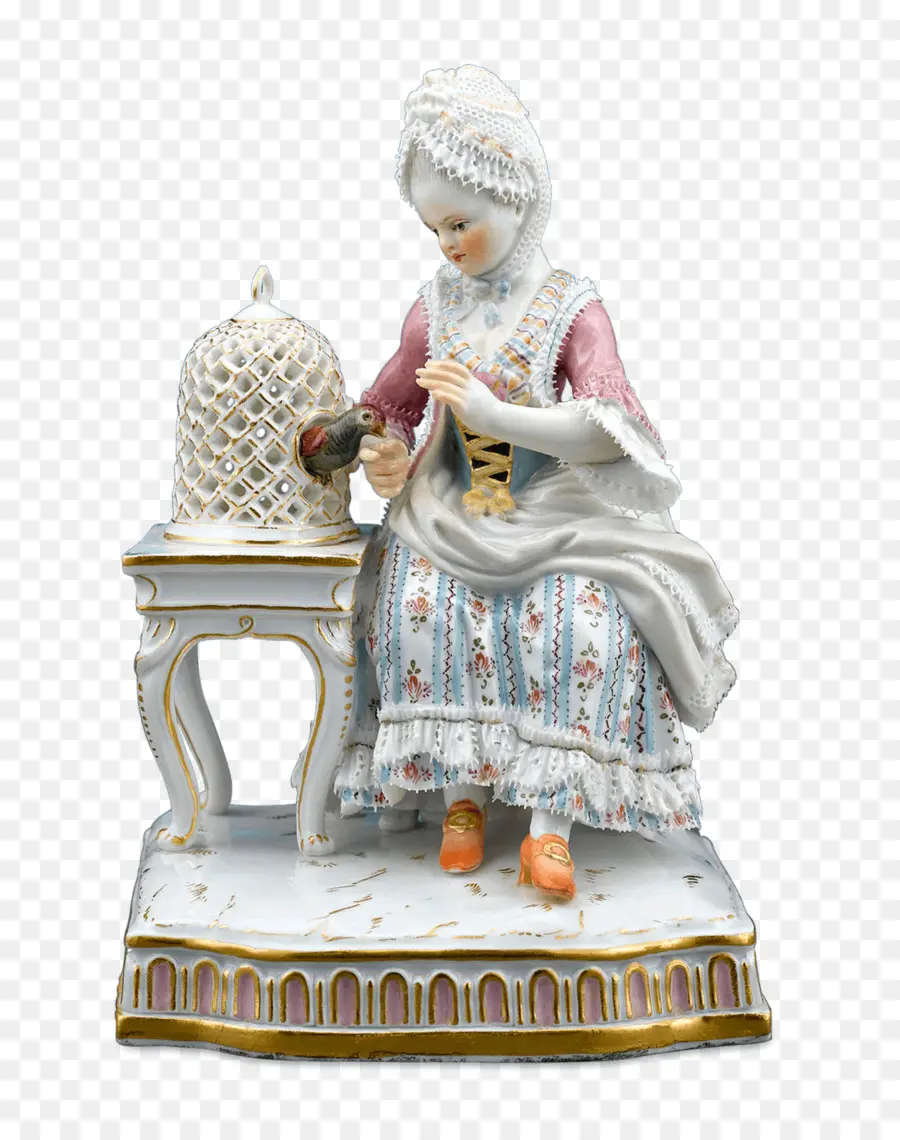 Figurine En Porcelaine，Poupée PNG