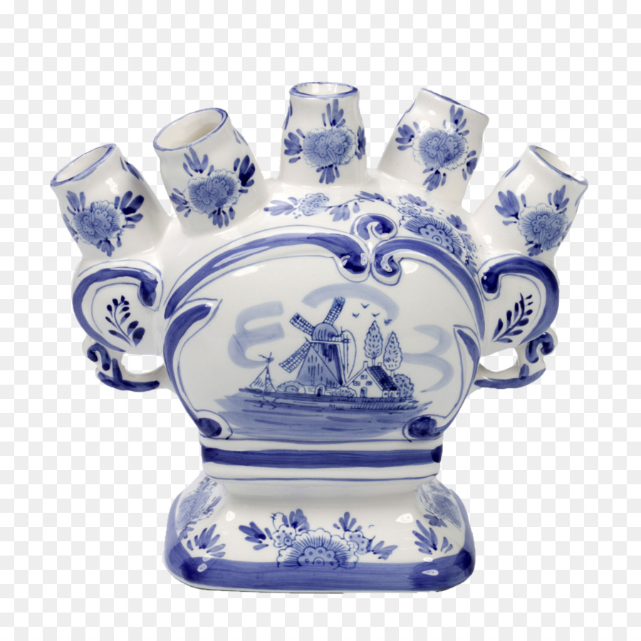 Delft，Bleu Et Blanc De La Poterie PNG