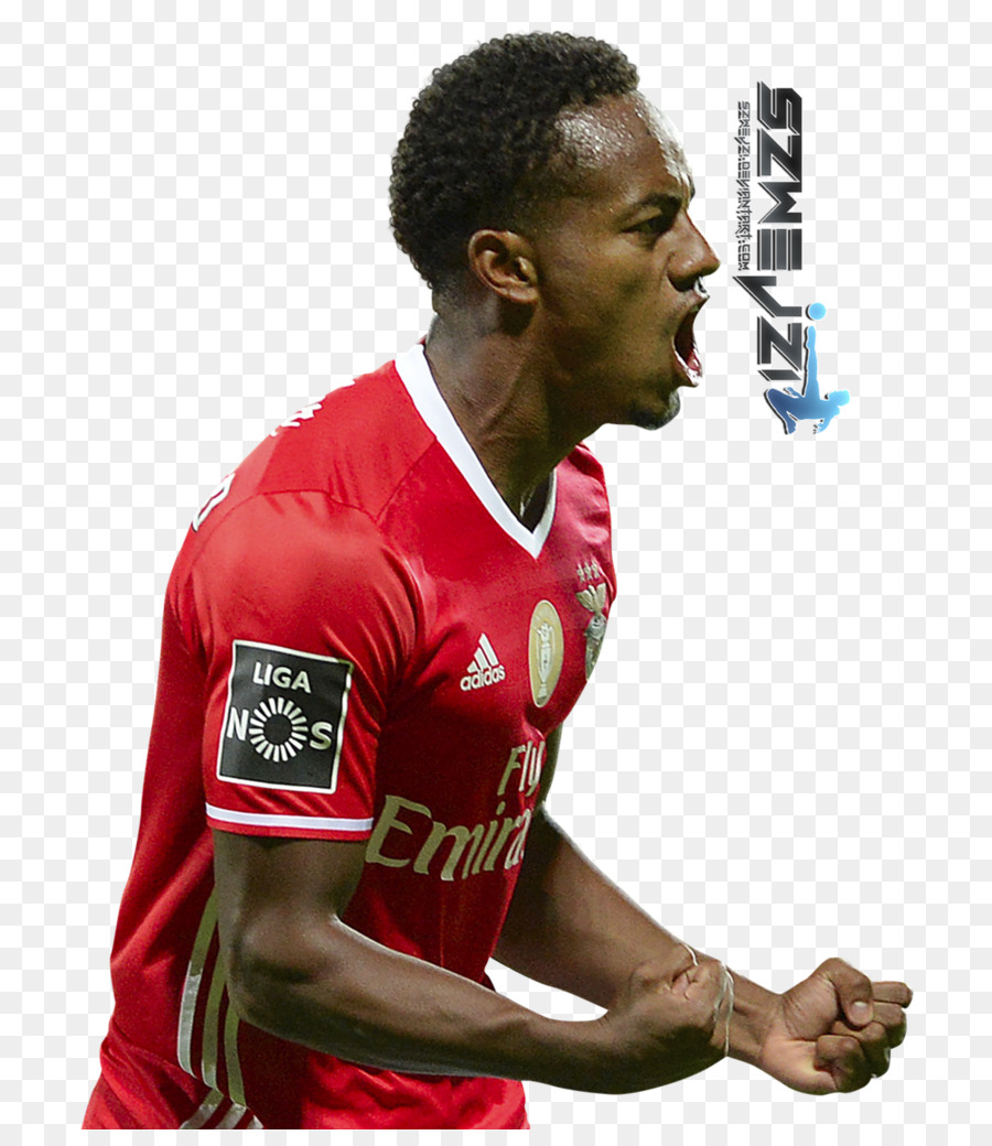 Joueur De Football En Maillot Rouge，Football PNG