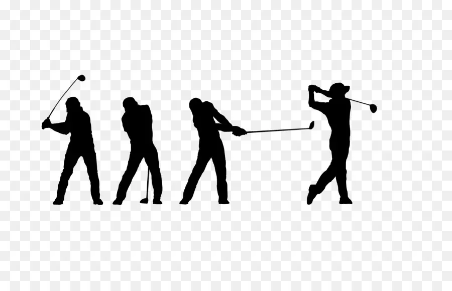 Golf，Silhouette PNG