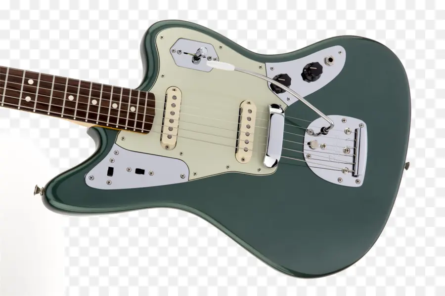 Guitare électrique Verte，Cordes PNG