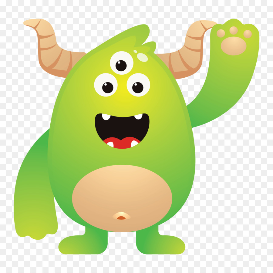 Monstre Vert，Dessin Animé PNG