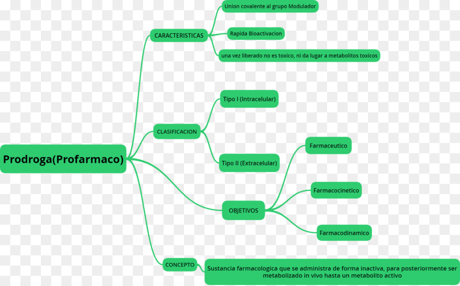 Carte Mentale Des Promédicaments，Concept PNG