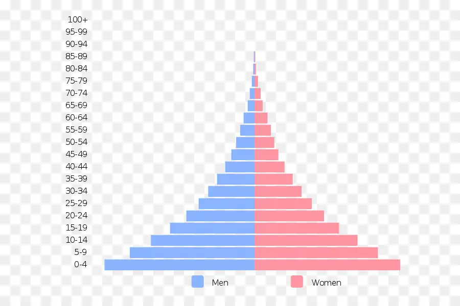 Pyramide Des âges，Graphique PNG