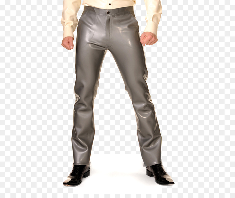 Pantalon Argenté，Brillant PNG