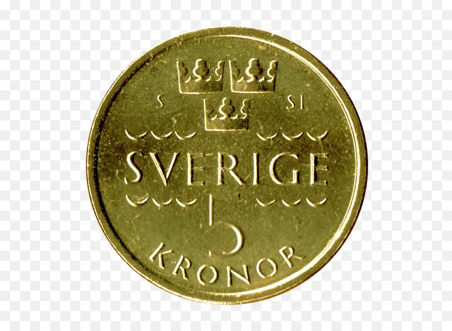 Pièce De Monnaie，Couronne Suédoise PNG