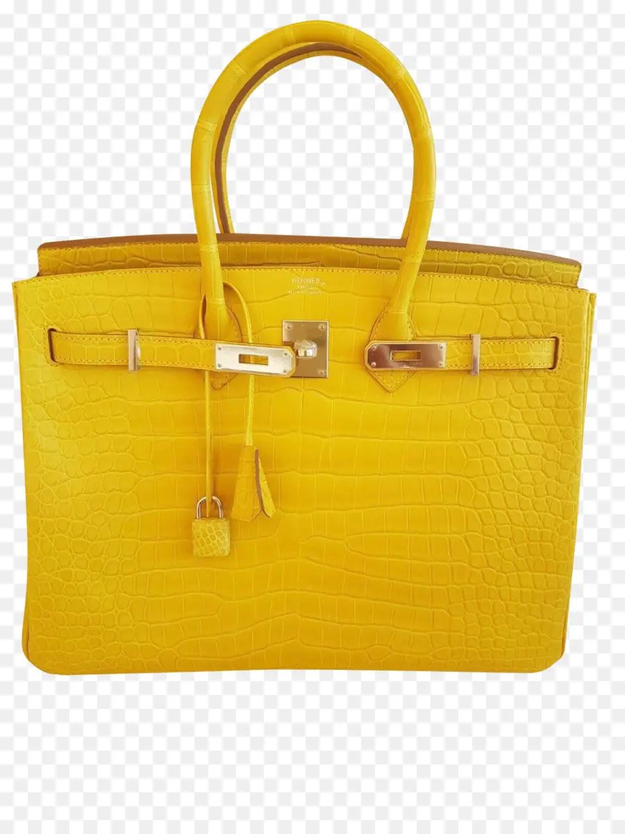 Sac à Main Jaune，Mode PNG