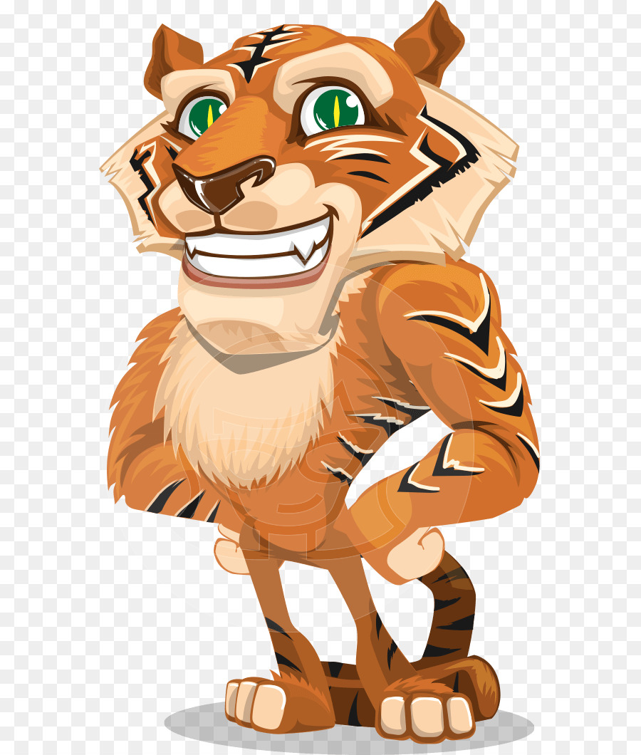 Tigre De Dessin Animé，Mignon PNG