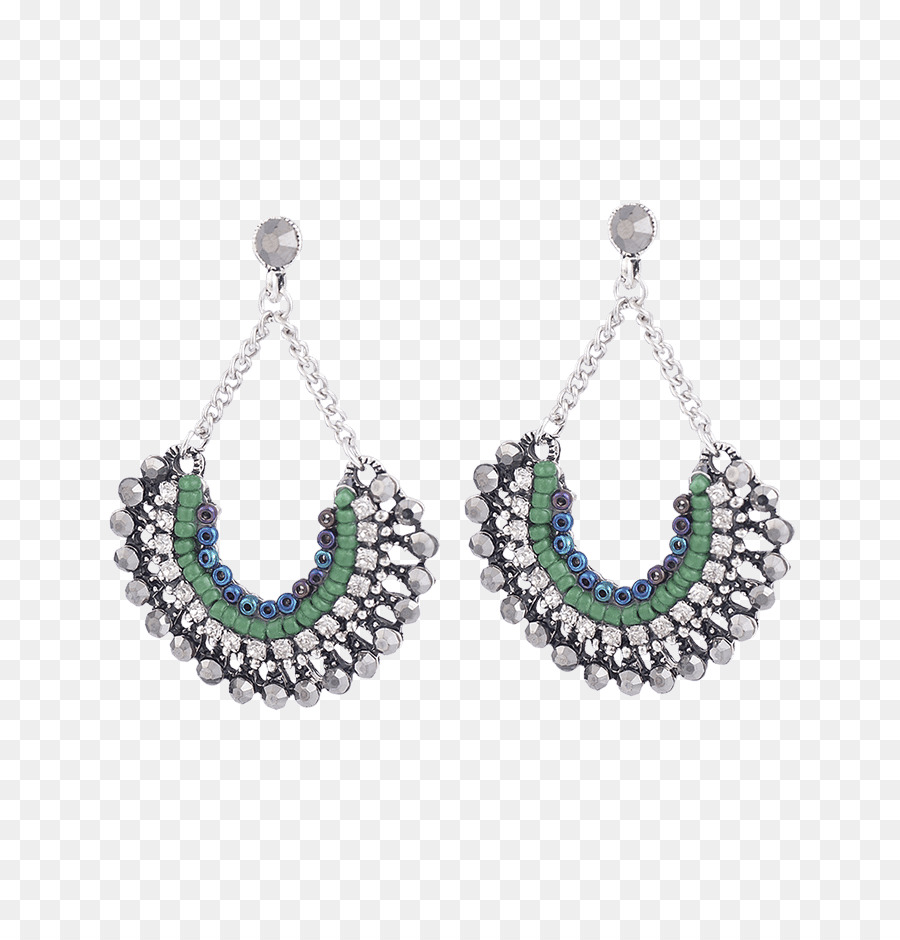 Boucle D Oreille，Turquoise PNG