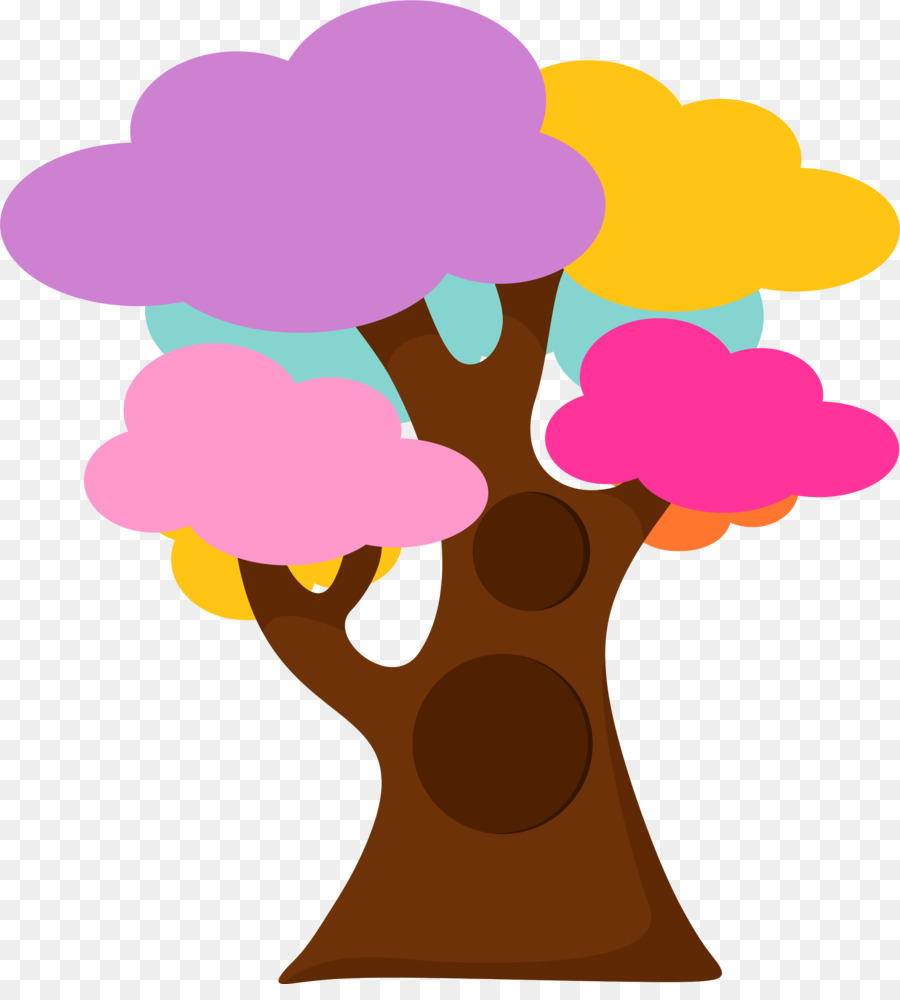 Arbre，Coloré PNG