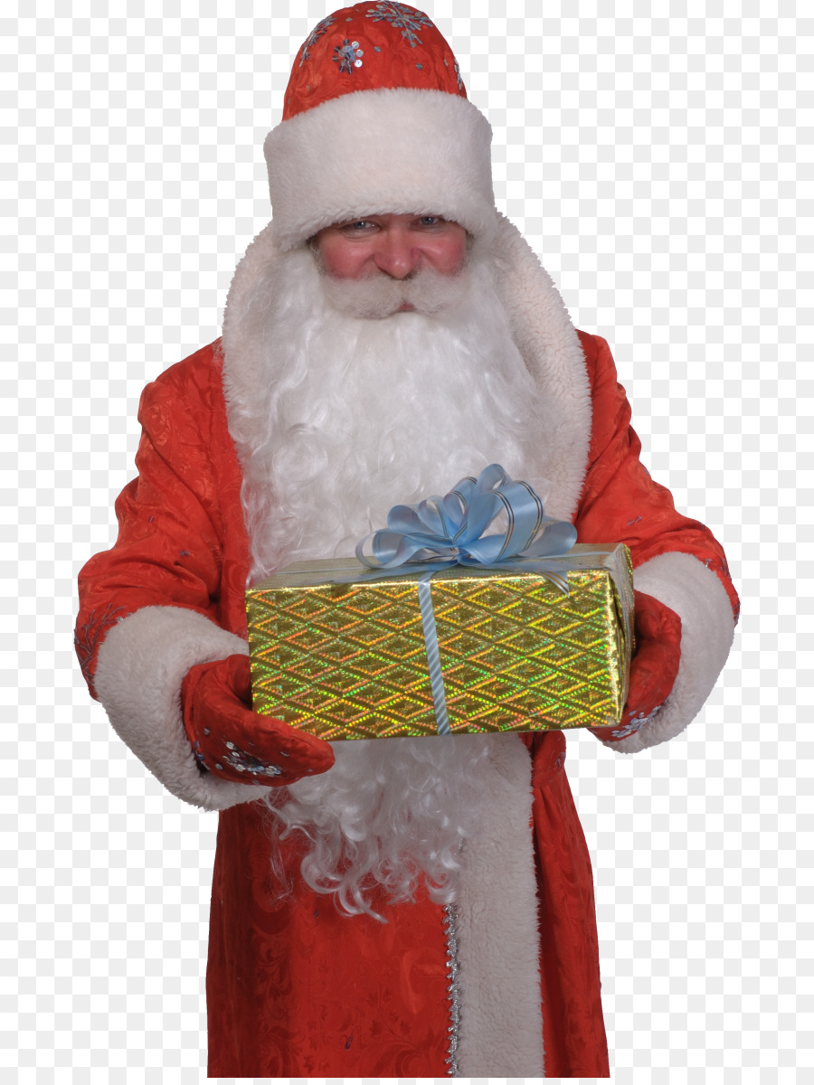 Le Père Noël，Costume Rouge PNG