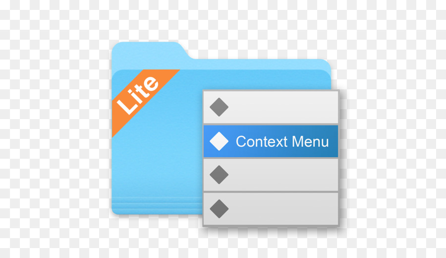 Dossier Avec Menu Contextuel，Déposer PNG