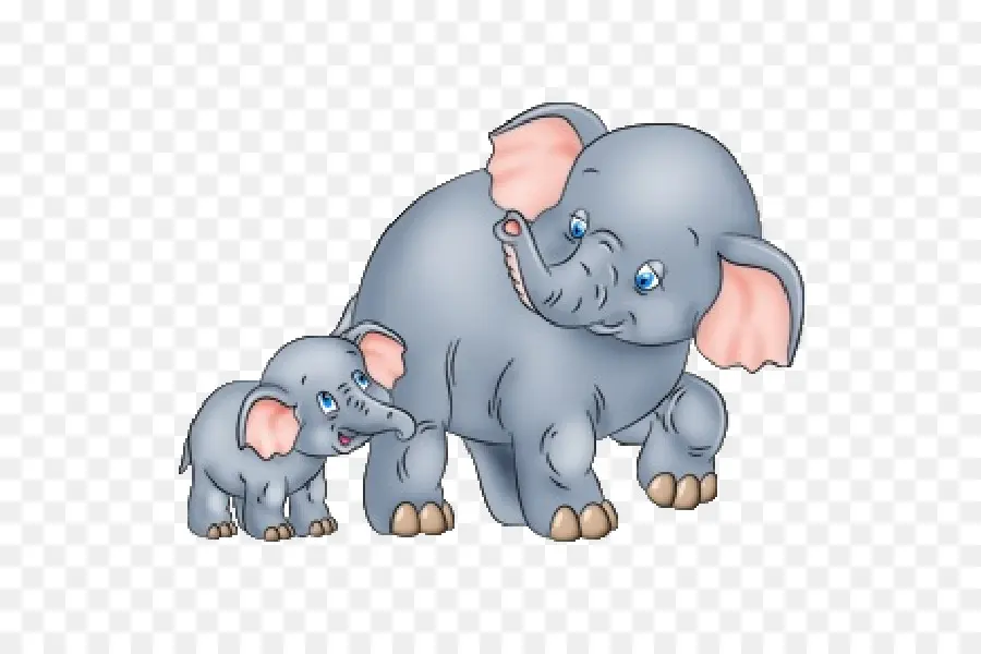 Éléphants，Mère PNG