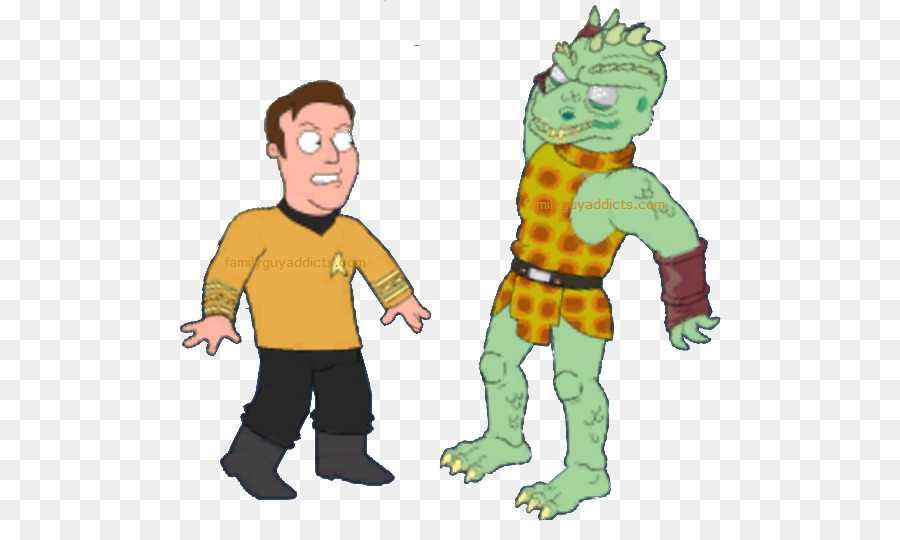 Family Guy，James T Kirk PNG