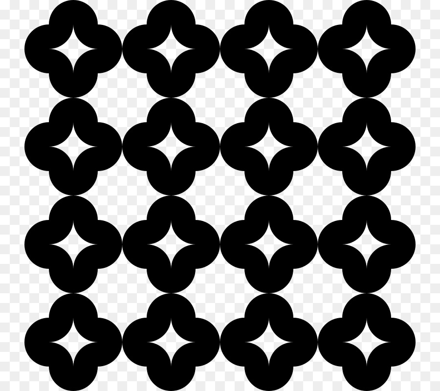 Motif Géométrique Noir，Abstrait PNG